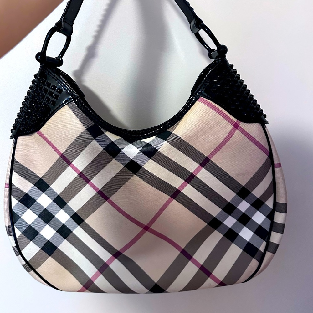 Authentic Burberry studs bag